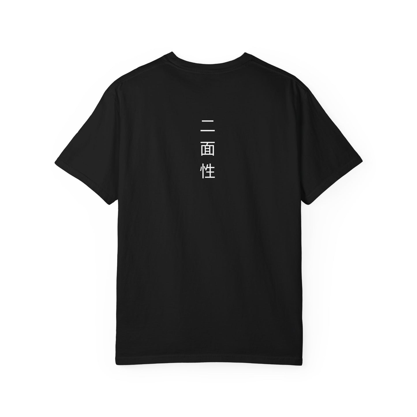 Japanese Car Culture Cat T-Shirt - Dual Black Cats JDM Streetwear with Kanji